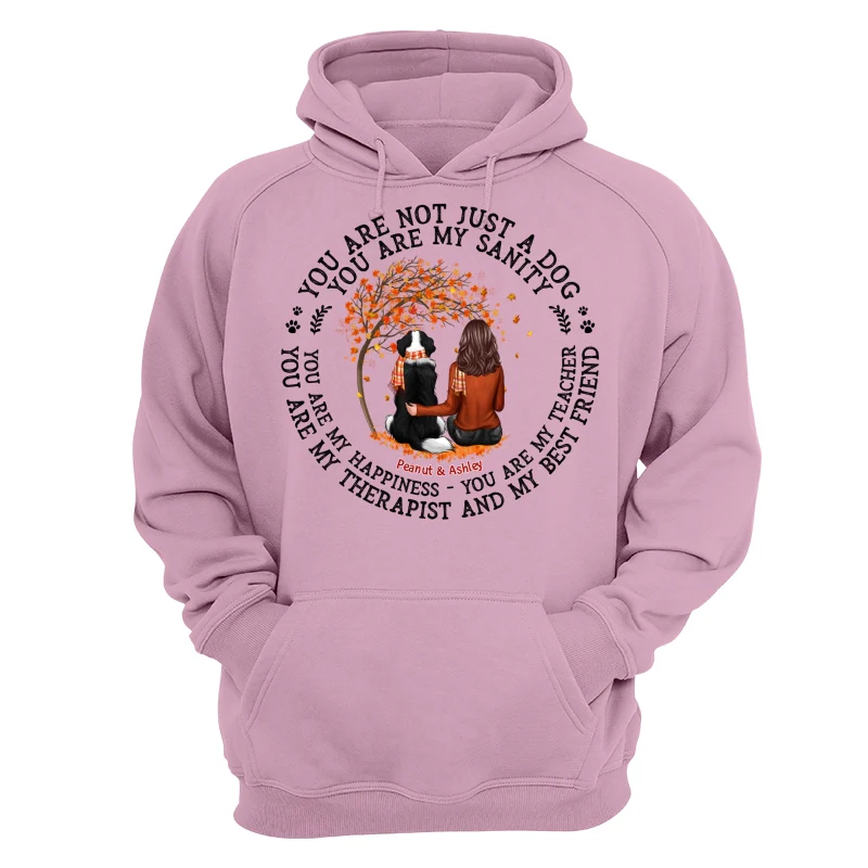 Not Just A Dog Fall Season Dog Mom Personalized Shirt - Image 15
