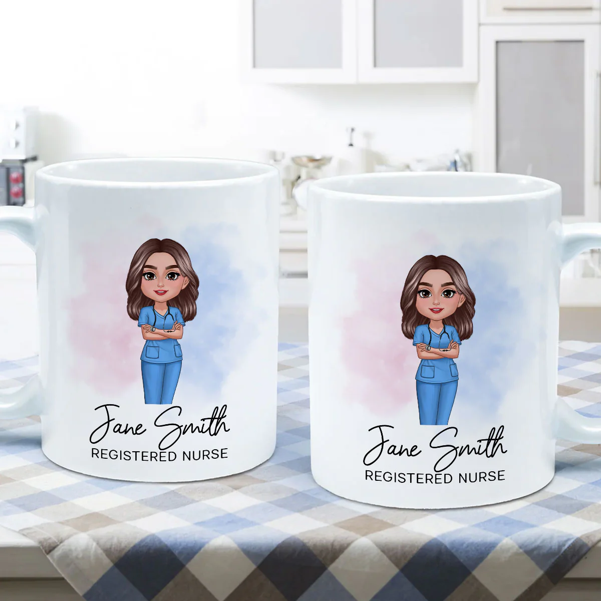 Nurse Personalized Mug, Appreciation Gift, Graduation Gift, Christmas Gift For Colleagues, Boss - Image 5