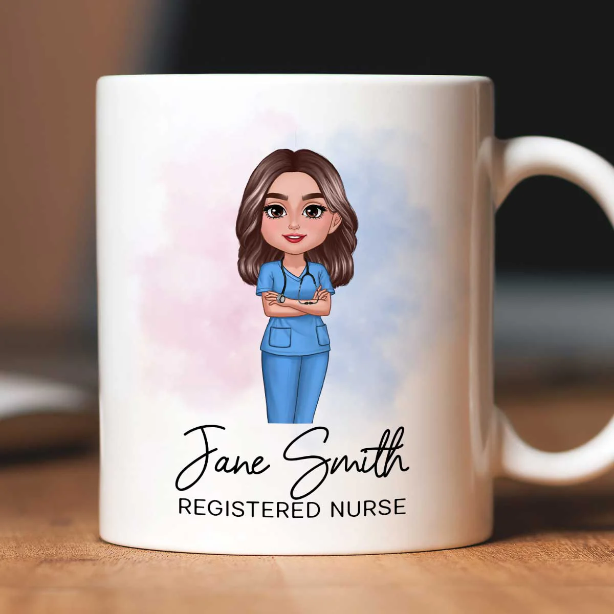 Nurse Personalized Mug, Appreciation Gift, Graduation Gift, Christmas Gift For Colleagues, Boss - Image 7