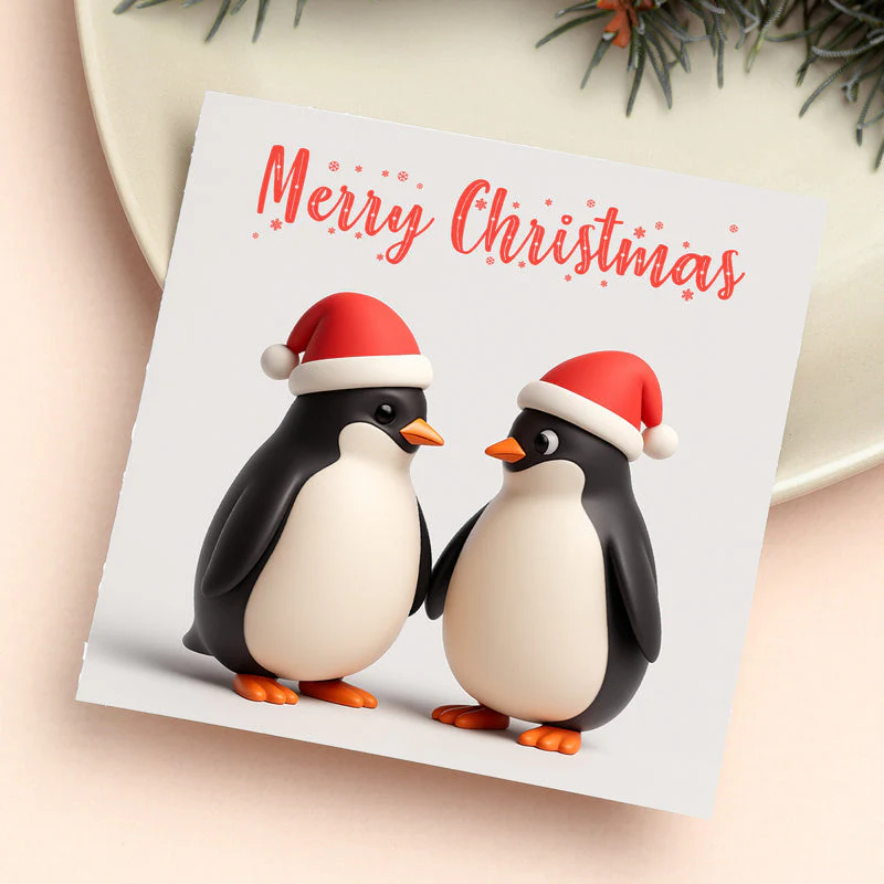Old Couple Christmas Greeting Cards - Image 12