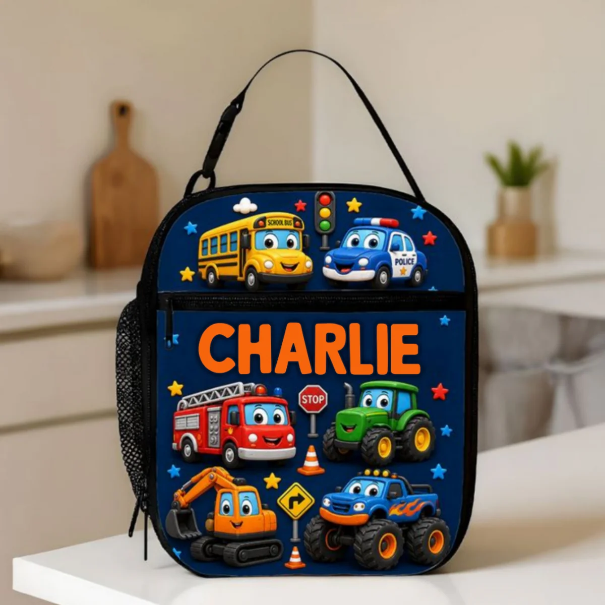 On-trend Animal Design for Boys Girls - Personalized Insulated Kid Lunch Bag - Back to School Gift for Kids - Image 10