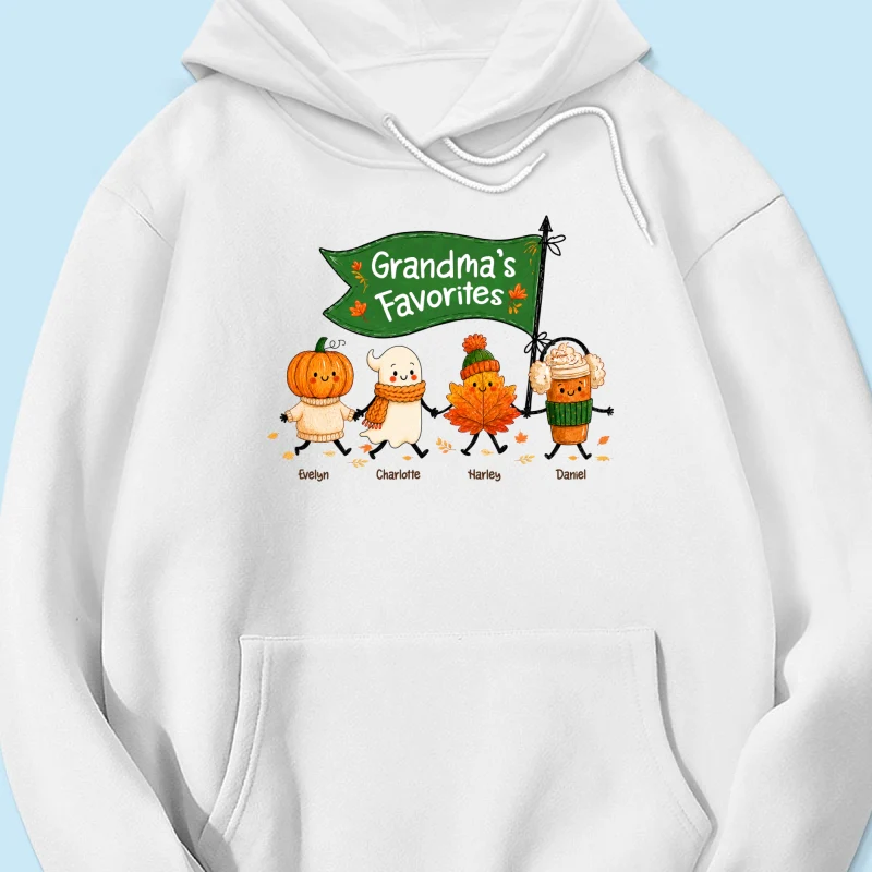 On-trend Fall Season Funny Kids - Personalized Shirt - Gift For Grandmas, Moms - Image 24