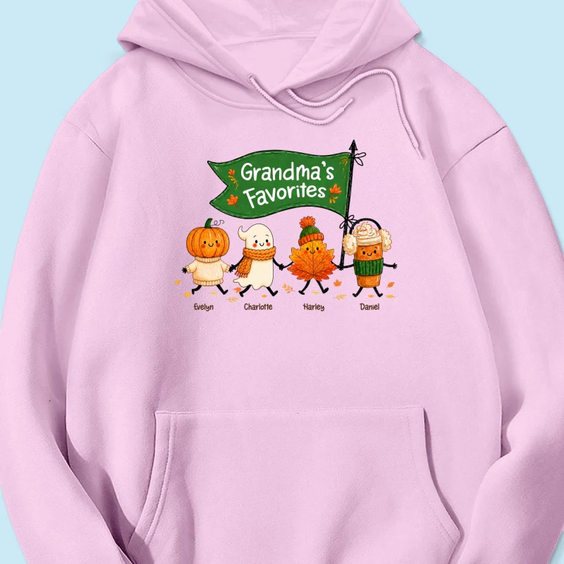 On-trend Fall Season Funny Kids - Personalized Shirt - Gift For Grandmas, Moms - Image 26