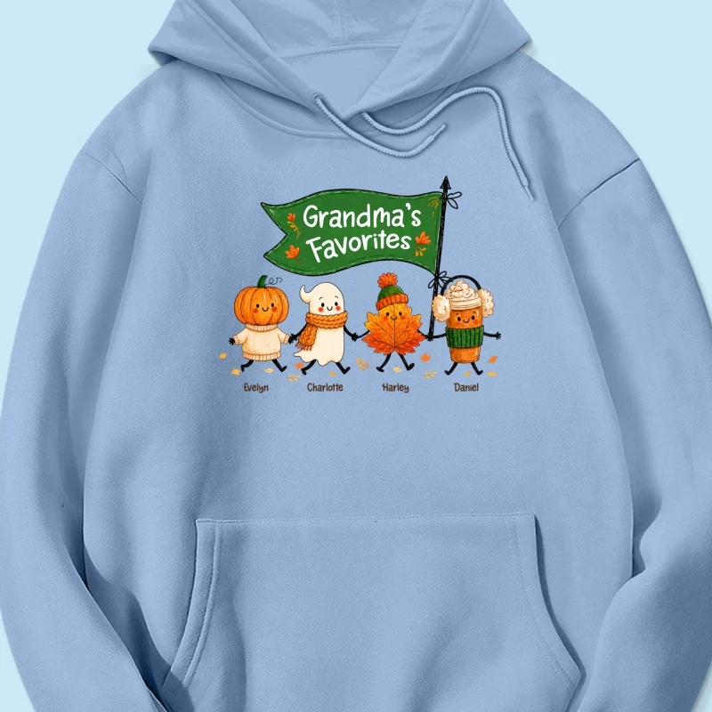On-trend Fall Season Funny Kids - Personalized Shirt - Gift For Grandmas, Moms - Image 27