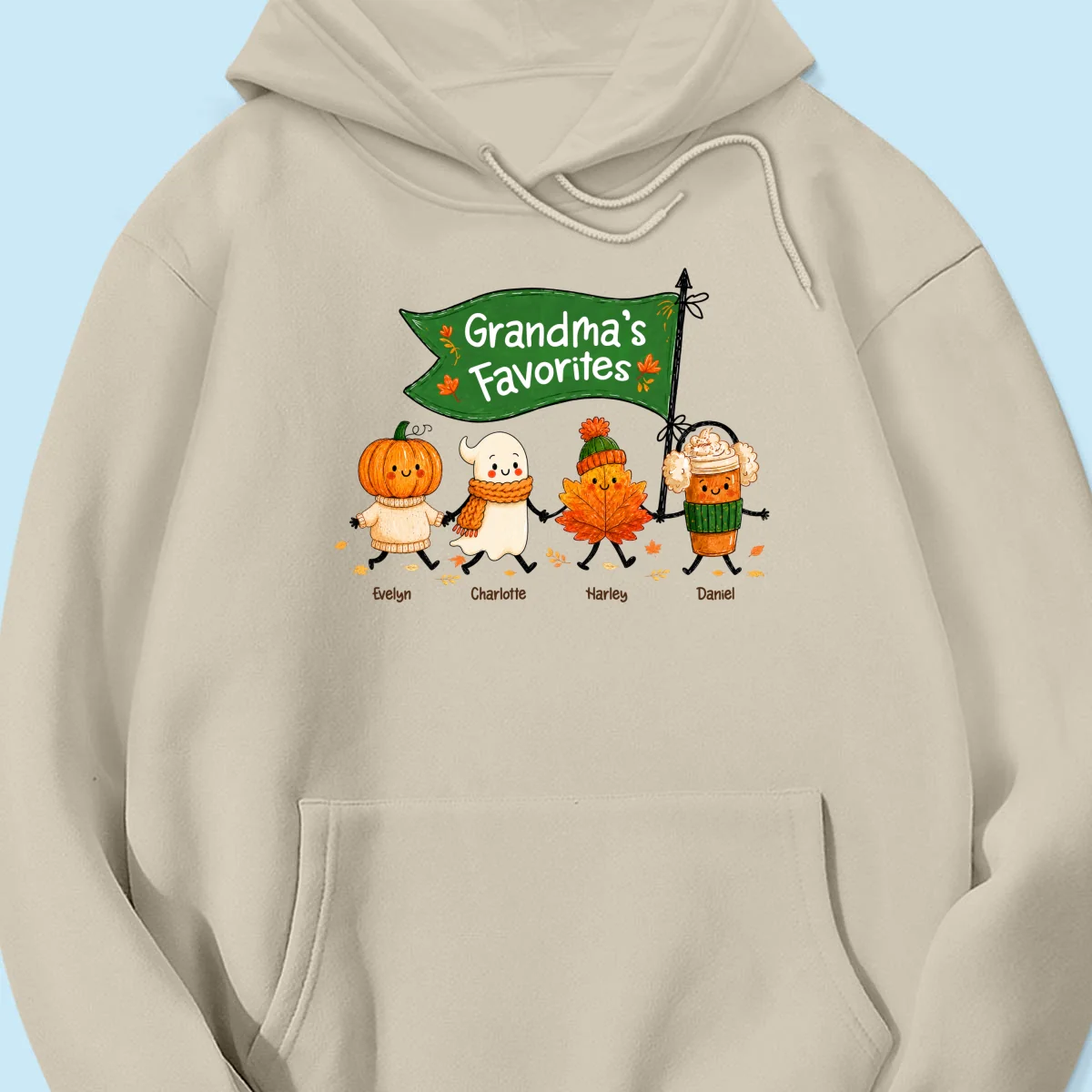On-trend Fall Season Funny Kids - Personalized Shirt - Gift For Grandmas, Moms - Image 28