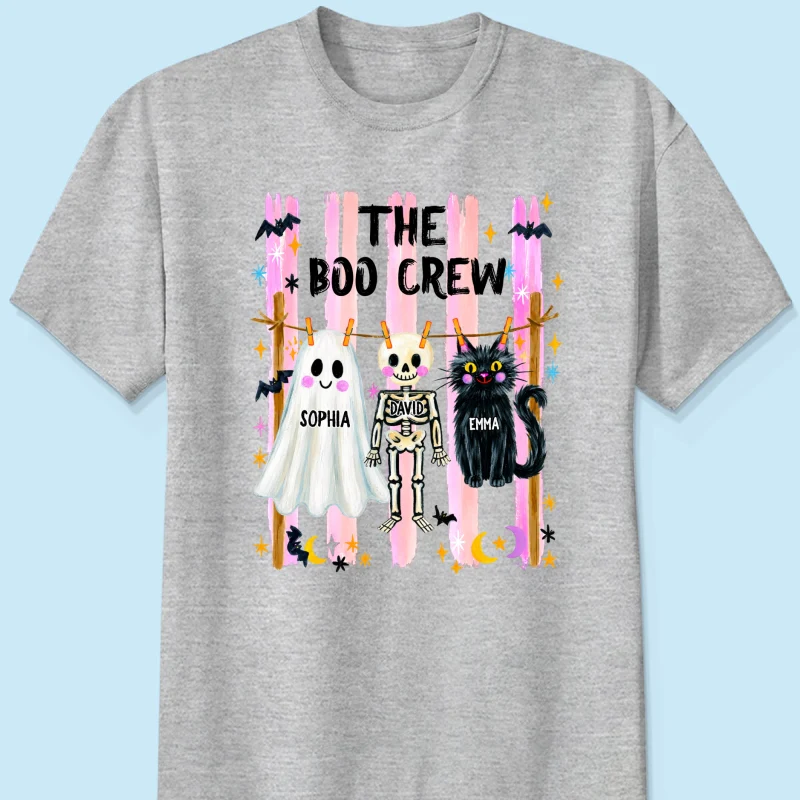 Our Boo Crew Family Halloween - Personalized Shirt - Family Matching Shirts - Image 13