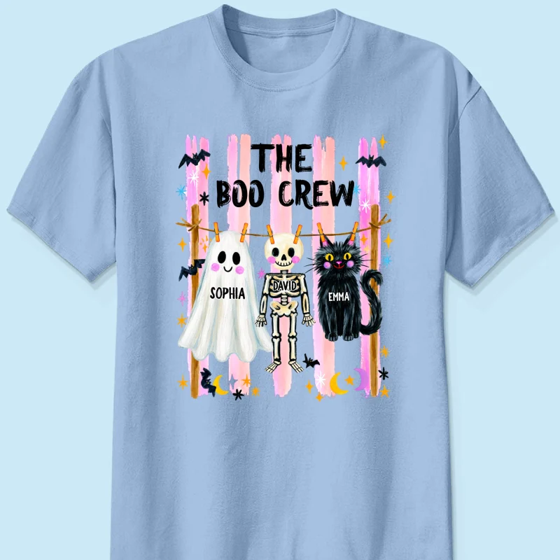 Our Boo Crew Family Halloween - Personalized Shirt - Family Matching Shirts - Image 15