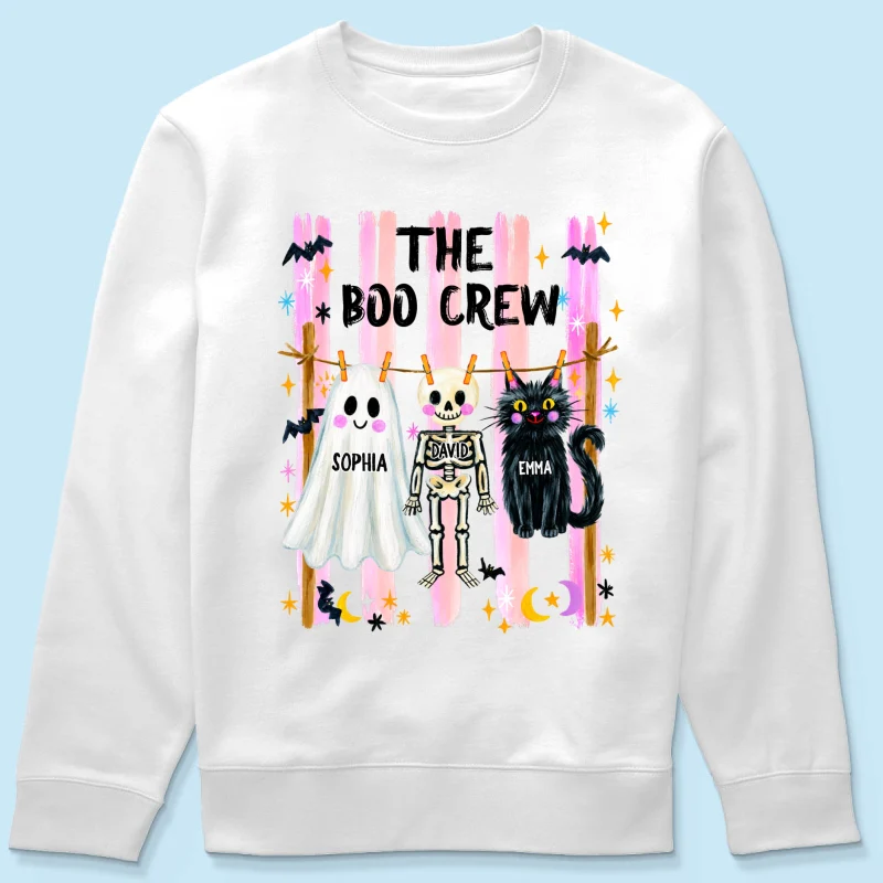 Our Boo Crew Family Halloween - Personalized Shirt - Family Matching Shirts - Image 20
