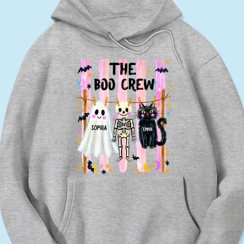 Our Boo Crew Family Halloween - Personalized Shirt - Family Matching Shirts - Image 25