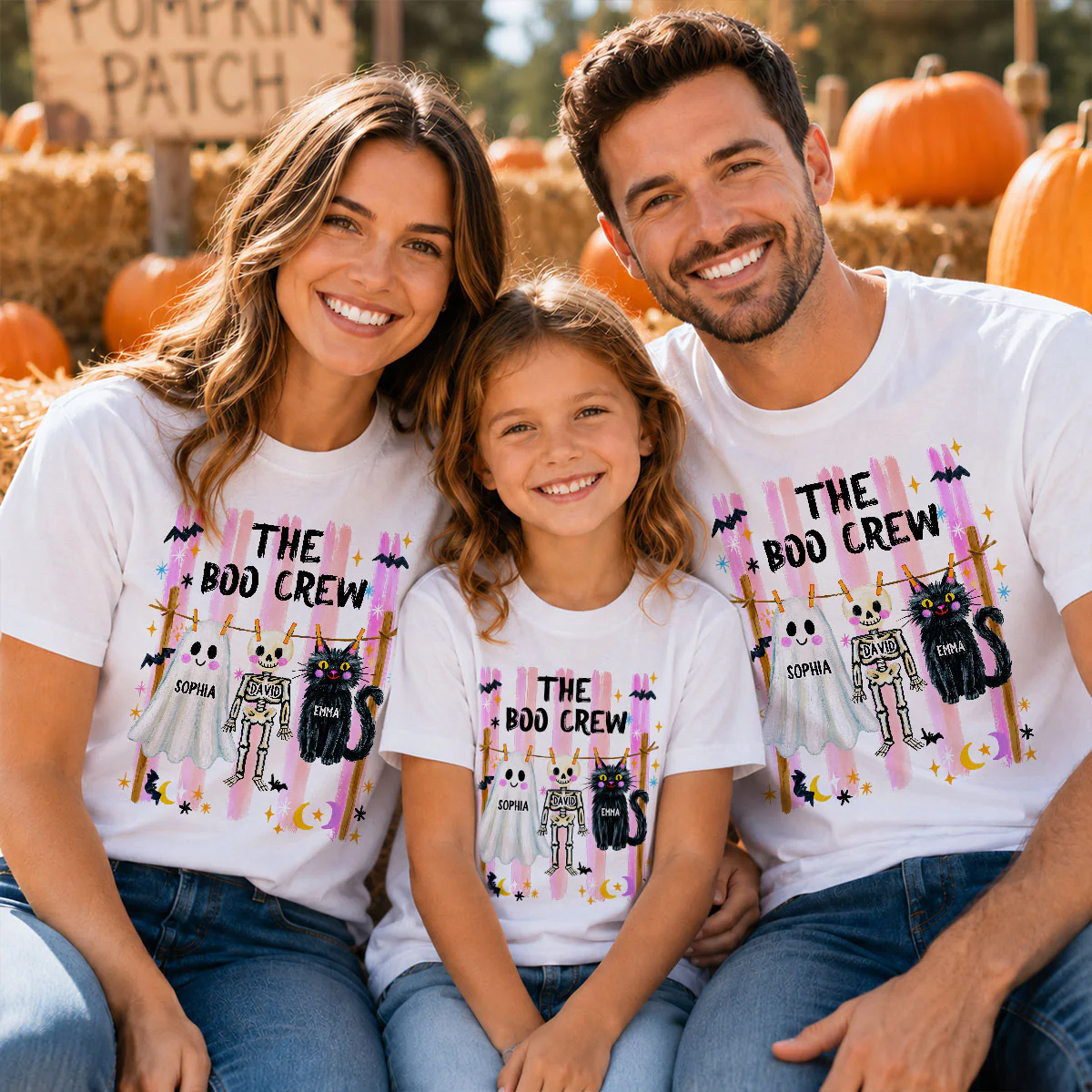 Our Boo Crew Family Halloween - Personalized Shirt - Family Matching Shirts - Image 5