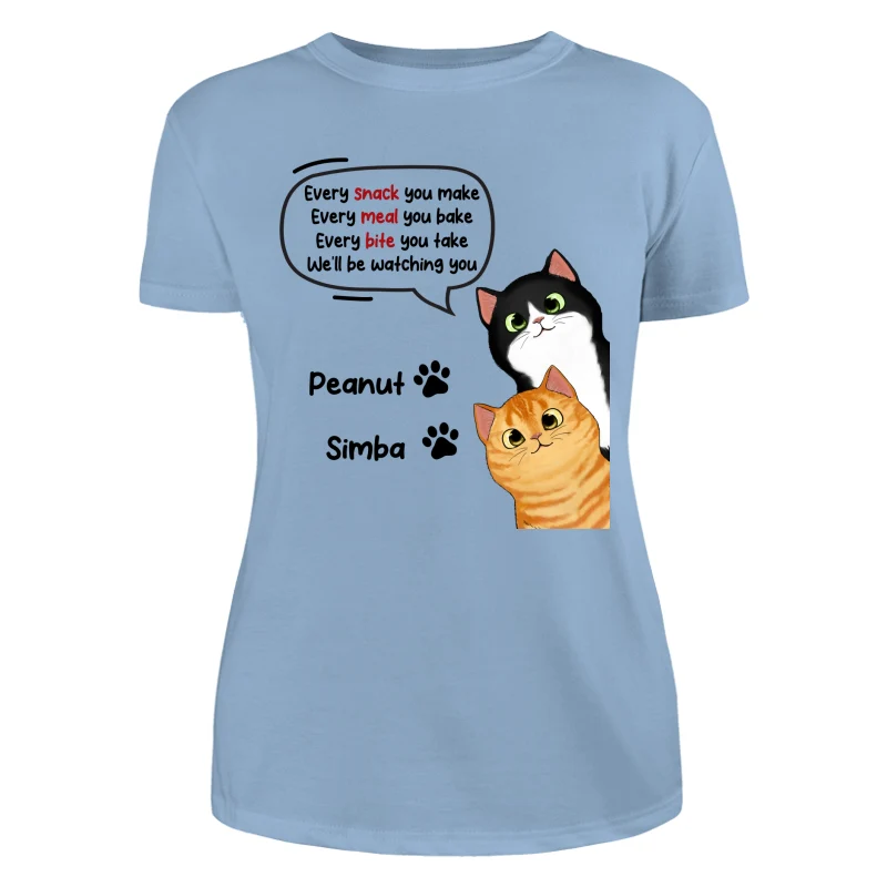 Peeking Cats Watching You Personalized Shirt - Image 12