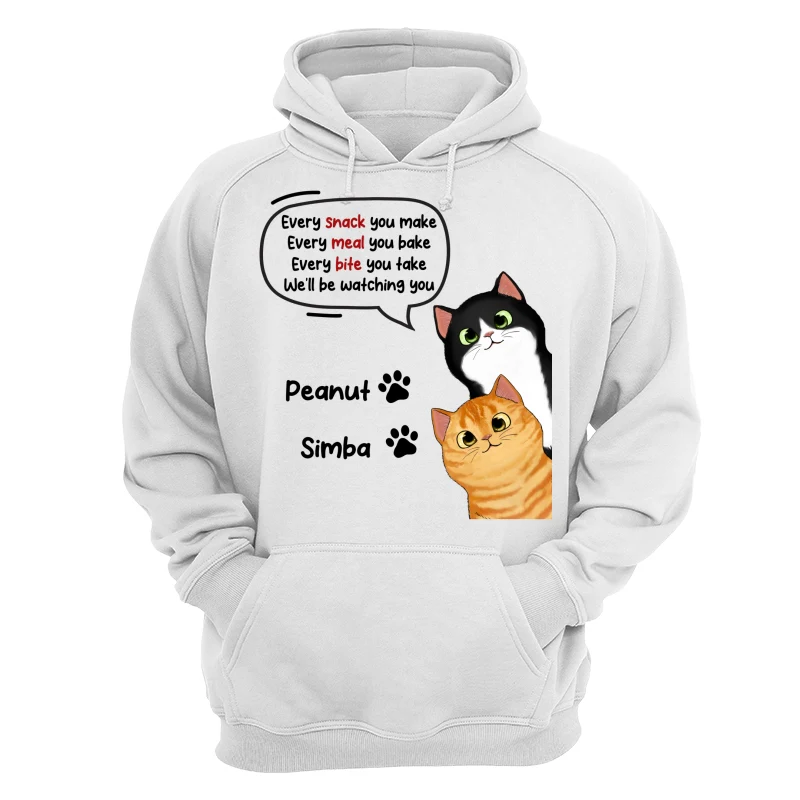 Peeking Cats Watching You Personalized Shirt - Image 13