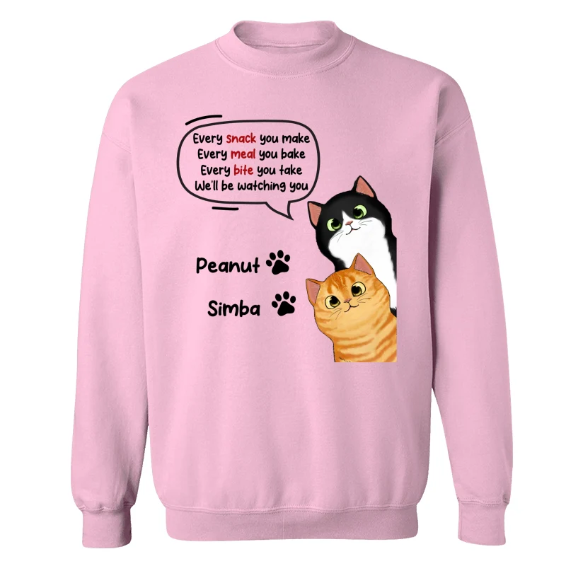 Peeking Cats Watching You Personalized Shirt - Image 19
