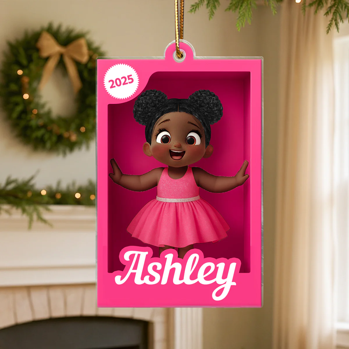Personalized Kid In Toy Box 3D Acrylic Ornament, Christmas Gift For Kids, Grandkids - Image 6