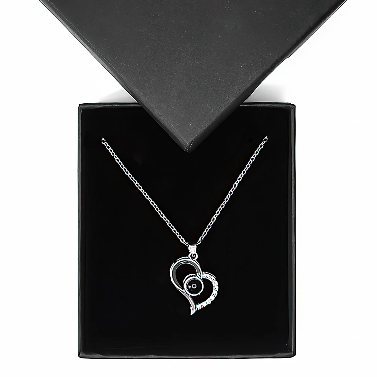 Photo Heart Pendant Necklace, Mother’s Day Gift, Gift For Best Friends - Image 5