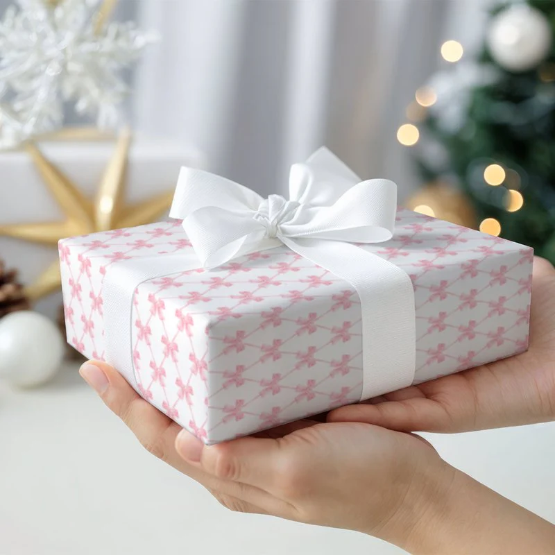 Pink Coquette Gift Wrapping Paper - Image 5