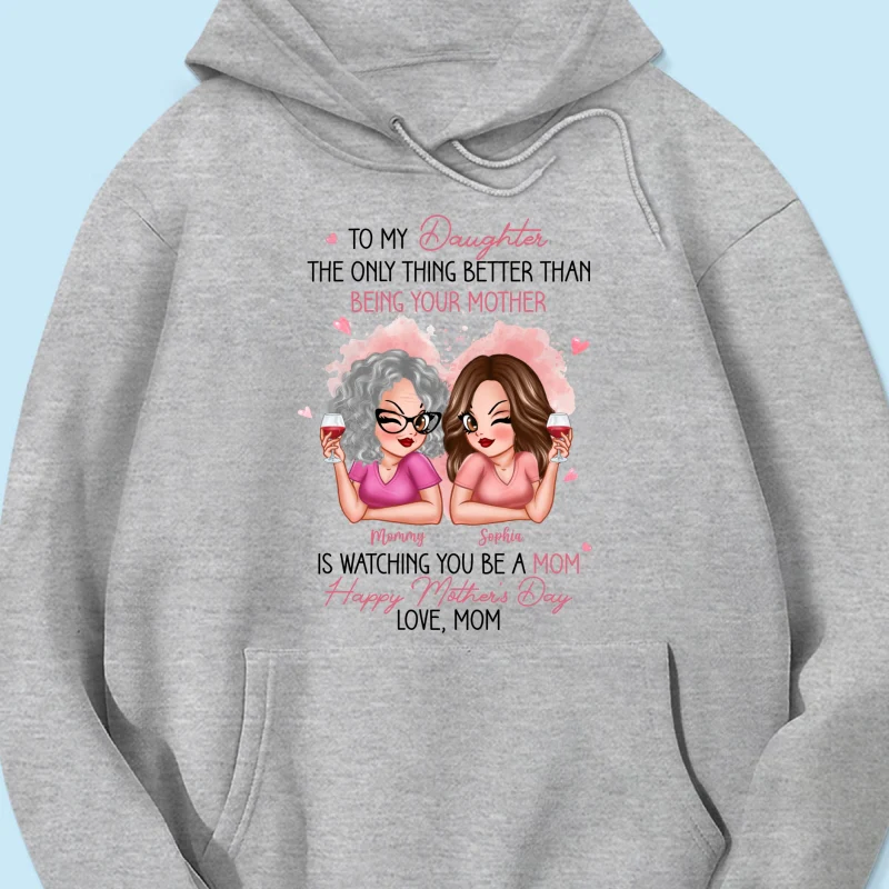 Pink Tone To My Daughter From Mom Happy Mother's Day Personalized Shirt, Gift For Daughter - Image 19