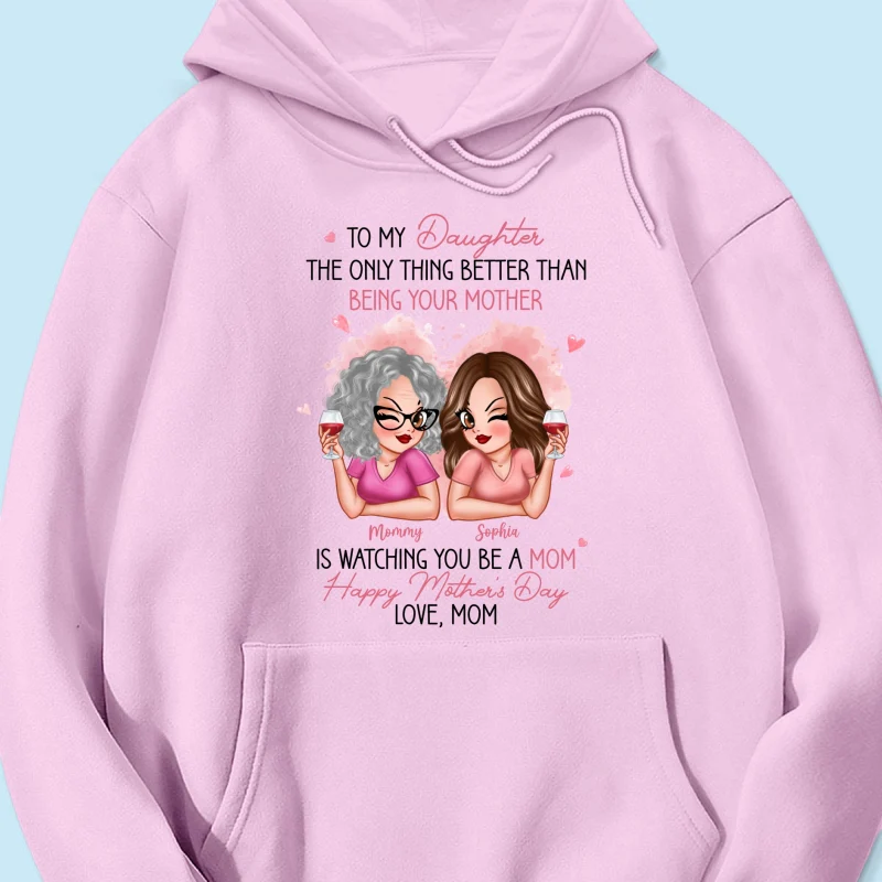 Pink Tone To My Daughter From Mom Happy Mother's Day Personalized Shirt, Gift For Daughter - Image 21