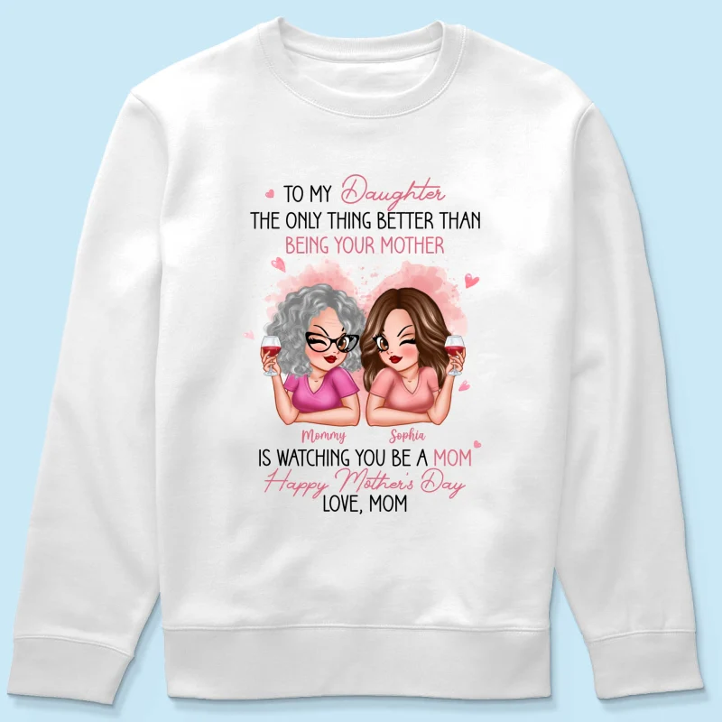 Pink Tone To My Daughter From Mom Happy Mother's Day Personalized Shirt, Gift For Daughter - Image 22