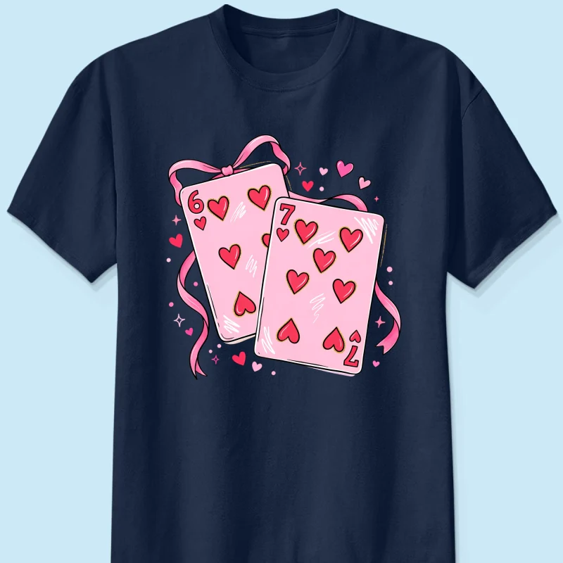Preppy 67 Six Seven Valentine Shirt, Funny Shirt - Image 13