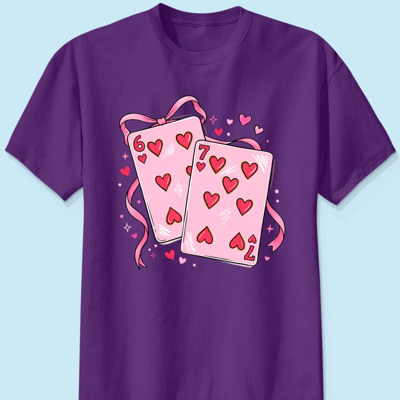 Preppy 67 Six Seven Valentine Shirt, Funny Shirt - Image 15