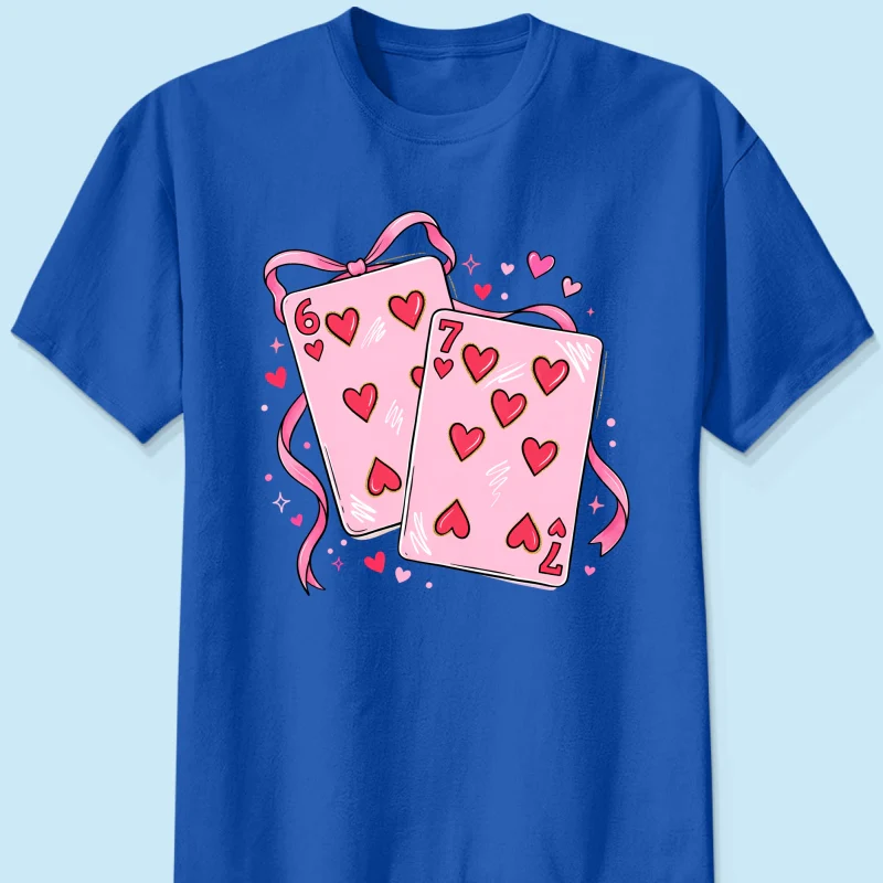 Preppy 67 Six Seven Valentine Shirt, Funny Shirt - Image 17
