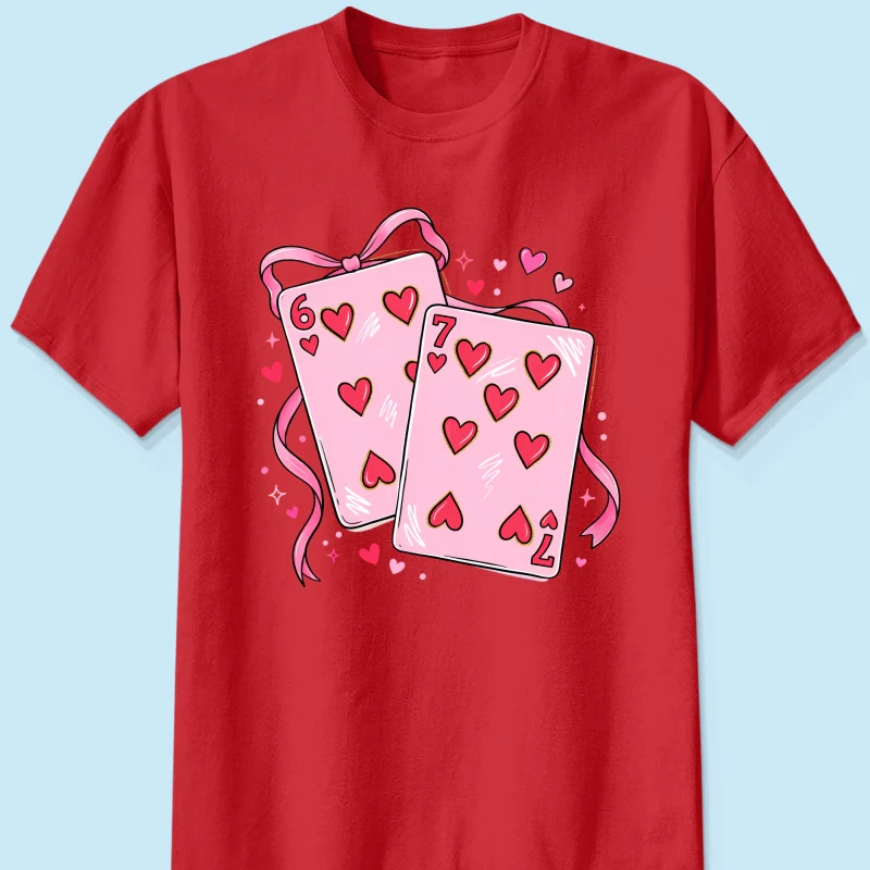 Preppy 67 Six Seven Valentine Shirt, Funny Shirt - Image 18