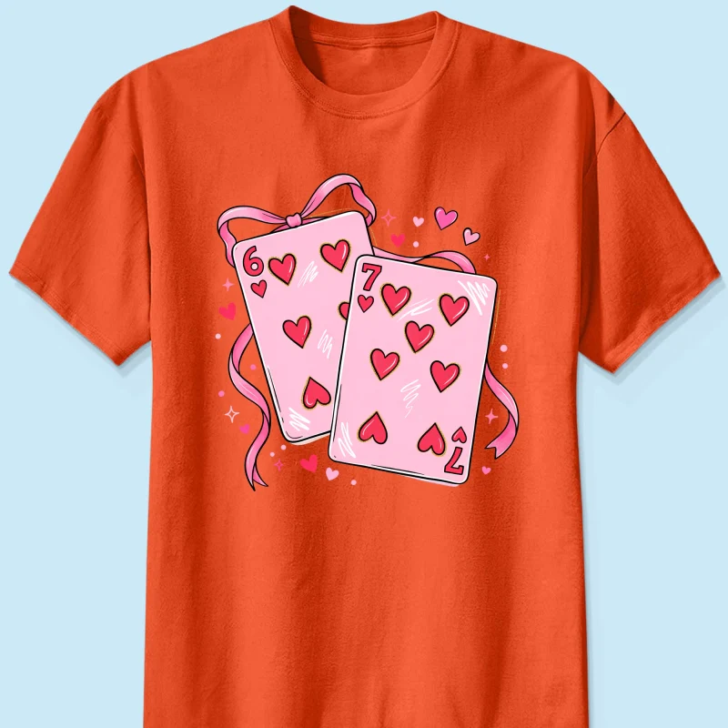 Preppy 67 Six Seven Valentine Shirt, Funny Shirt - Image 19