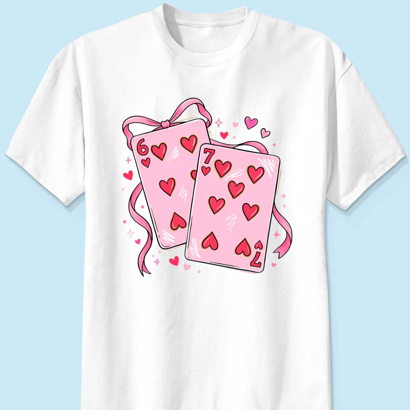 Preppy 67 Six Seven Valentine Shirt, Funny Shirt - Image 22