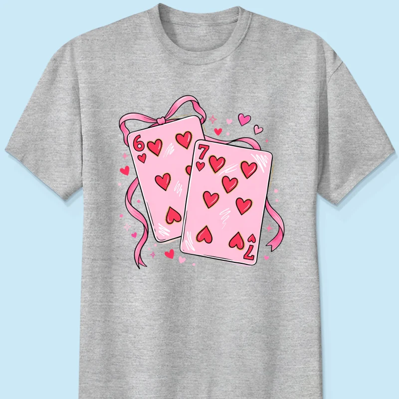 Preppy 67 Six Seven Valentine Shirt, Funny Shirt - Image 23