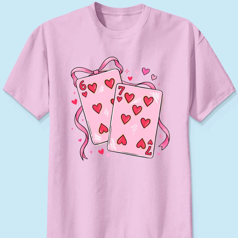 Preppy 67 Six Seven Valentine Shirt, Funny Shirt - Image 24