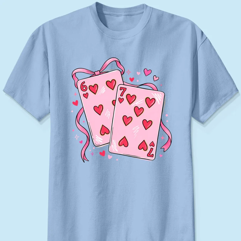 Preppy 67 Six Seven Valentine Shirt, Funny Shirt - Image 25
