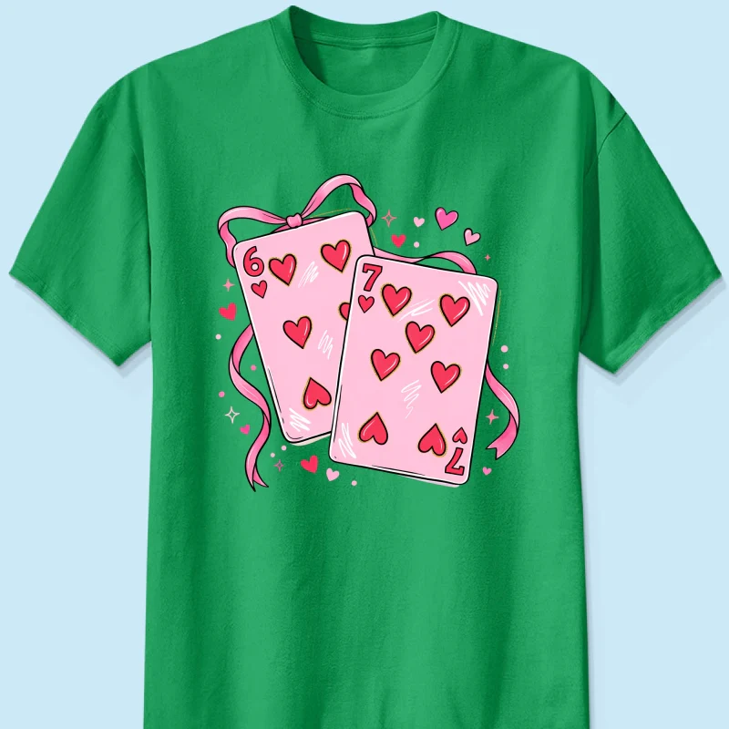 Preppy 67 Six Seven Valentine Shirt, Funny Shirt - Image 27