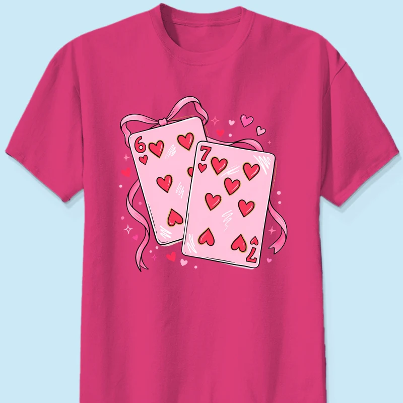 Preppy 67 Six Seven Valentine Shirt, Funny Shirt - Image 28
