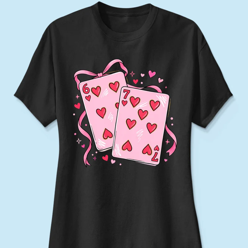 Preppy 67 Six Seven Valentine Shirt, Funny Shirt - Image 31