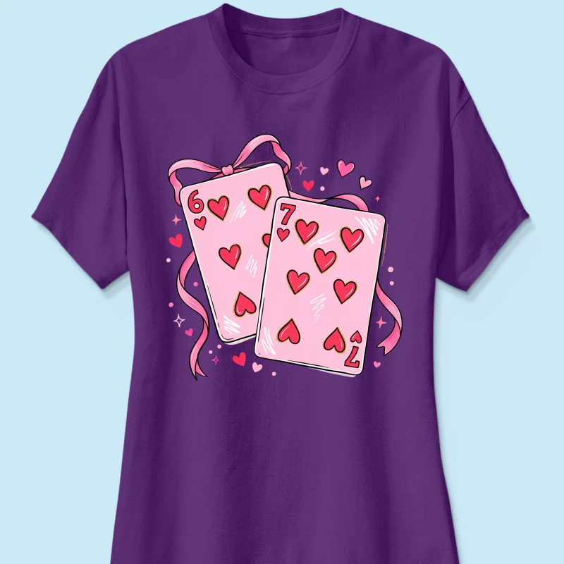 Preppy 67 Six Seven Valentine Shirt, Funny Shirt - Image 34