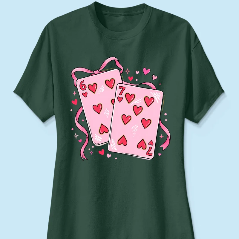 Preppy 67 Six Seven Valentine Shirt, Funny Shirt - Image 35