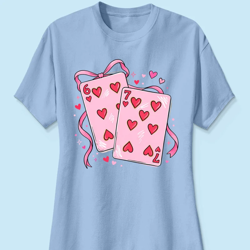 Preppy 67 Six Seven Valentine Shirt, Funny Shirt - Image 42