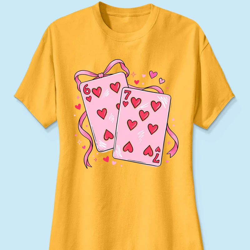 Preppy 67 Six Seven Valentine Shirt, Funny Shirt - Image 43