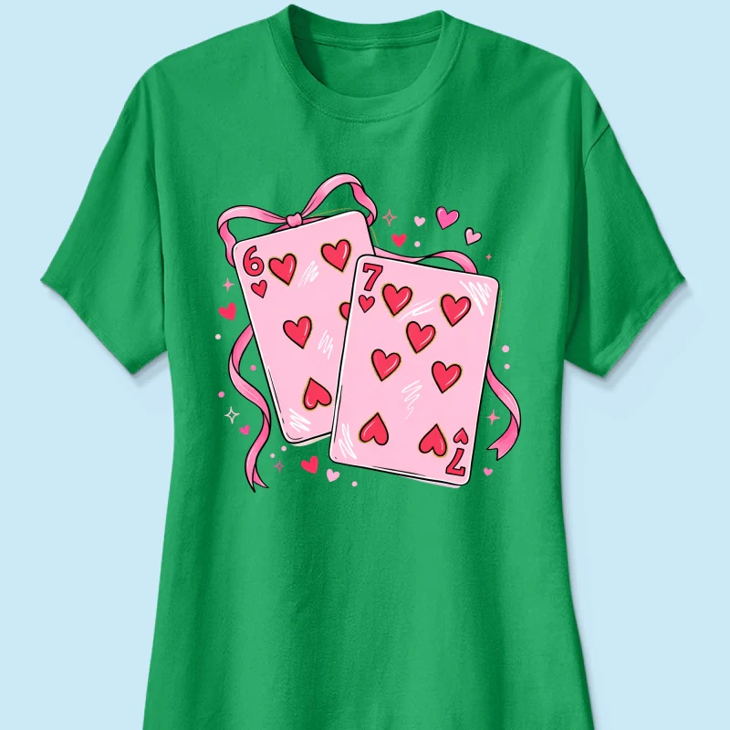 Preppy 67 Six Seven Valentine Shirt, Funny Shirt - Image 44