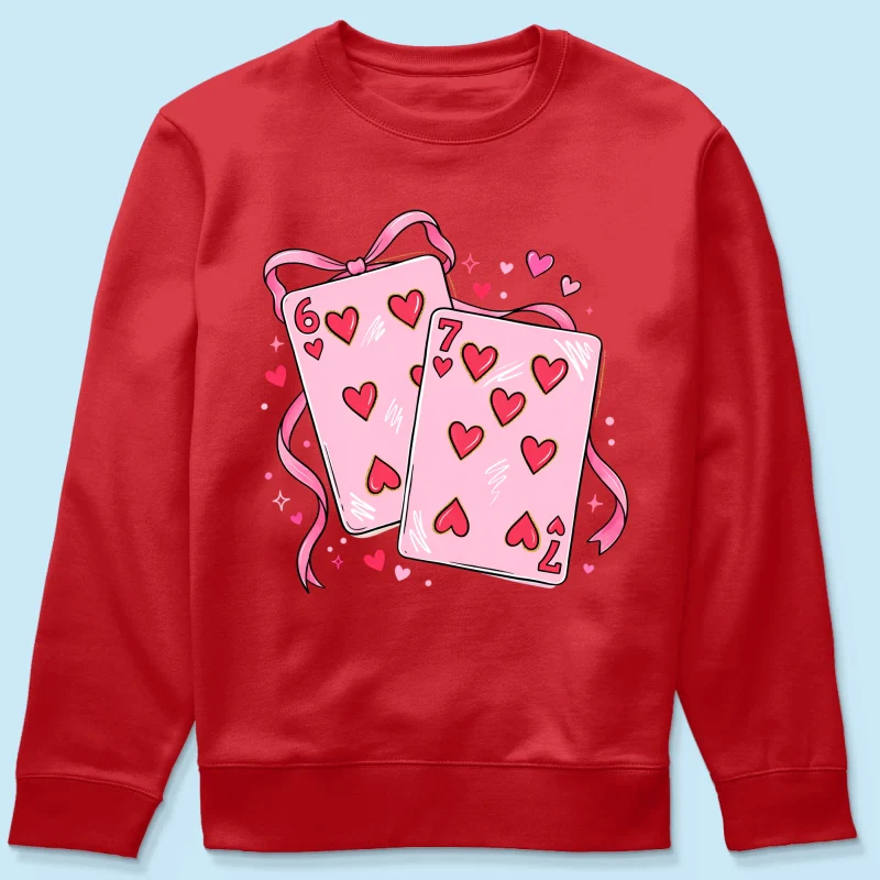 Preppy 67 Six Seven Valentine Shirt, Funny Shirt - Image 66