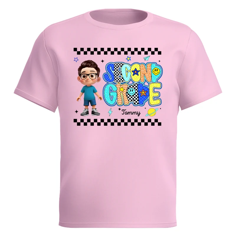 Preppy Back to School Shirt Pre-K to Fourth Grade for Kids, Boys, Girls, 1st Day of School - Image 14