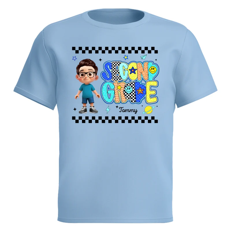Preppy Back to School Shirt Pre-K to Fourth Grade for Kids, Boys, Girls, 1st Day of School - Image 15