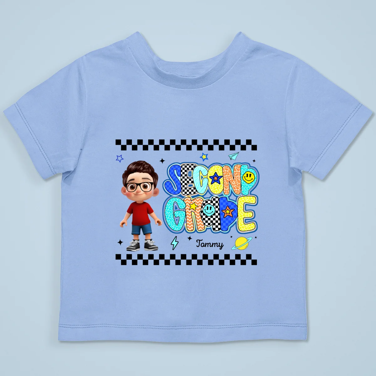 Preppy Back to School Shirt Pre-K to Fourth Grade for Kids, Boys, Girls, 1st Day of School - Image 19