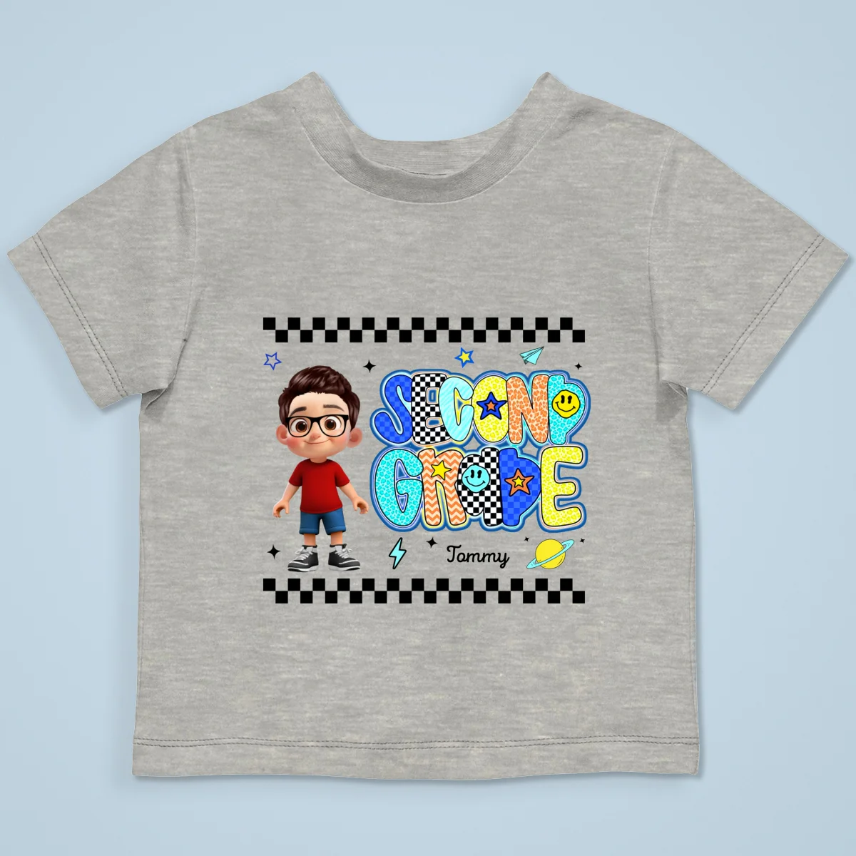 Preppy Back to School Shirt Pre-K to Fourth Grade for Kids, Boys, Girls, 1st Day of School - Image 20