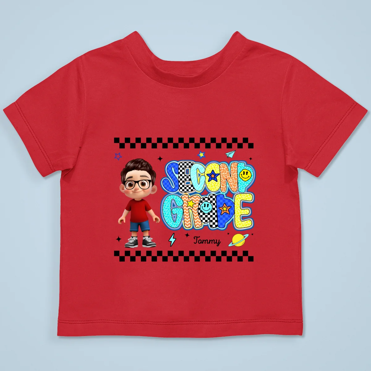 Preppy Back to School Shirt Pre-K to Fourth Grade for Kids, Boys, Girls, 1st Day of School - Image 25