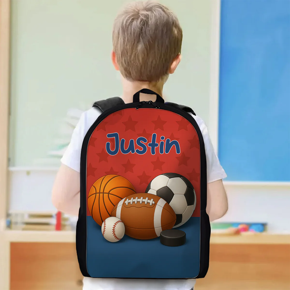 Preppy Back to School Personalized Backpack, Dinosaur Mermaid Sports Unicorn Theme, Available in 6 Designs - Image 10