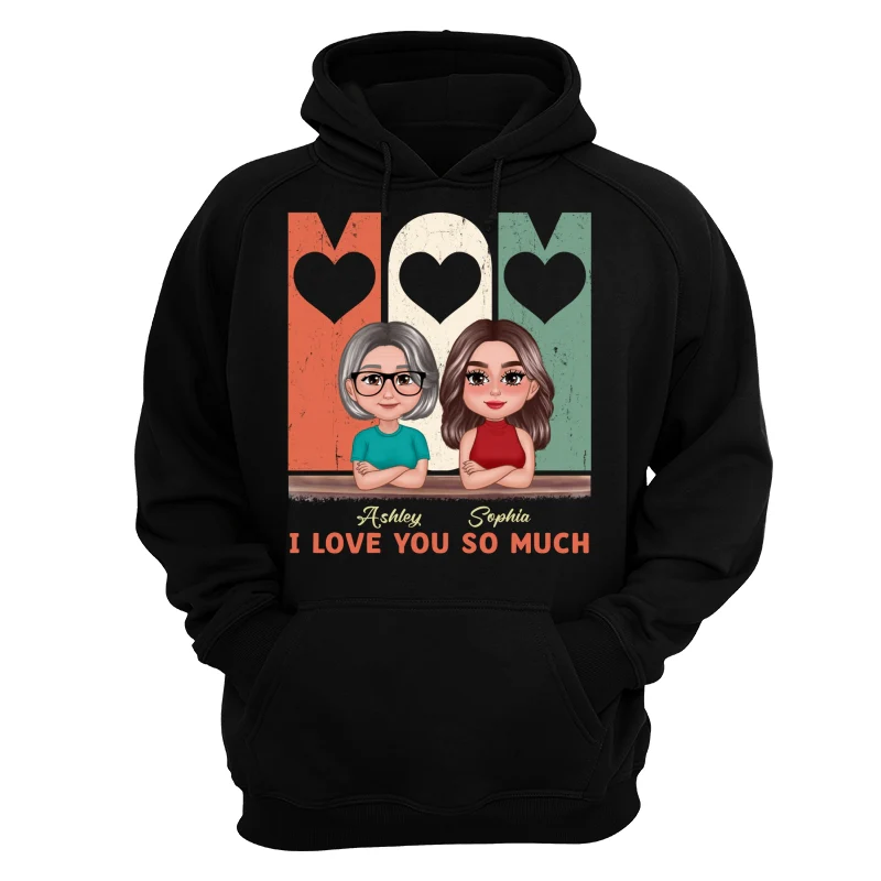 Pretty Doll Mom Daughters Retro Personalized Shirt - Image 11