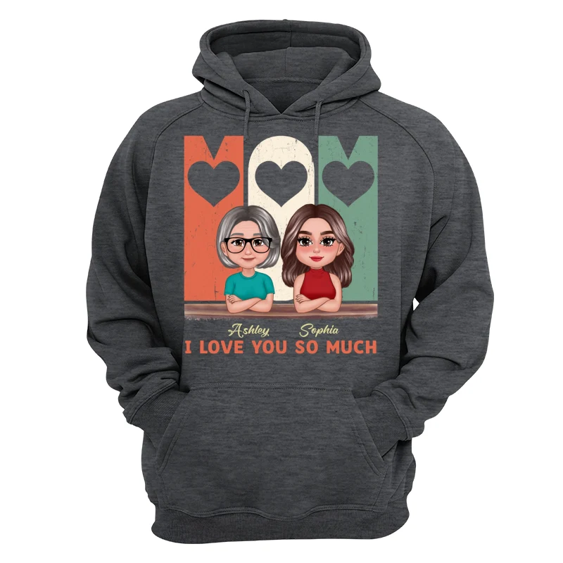 Pretty Doll Mom Daughters Retro Personalized Shirt - Image 13