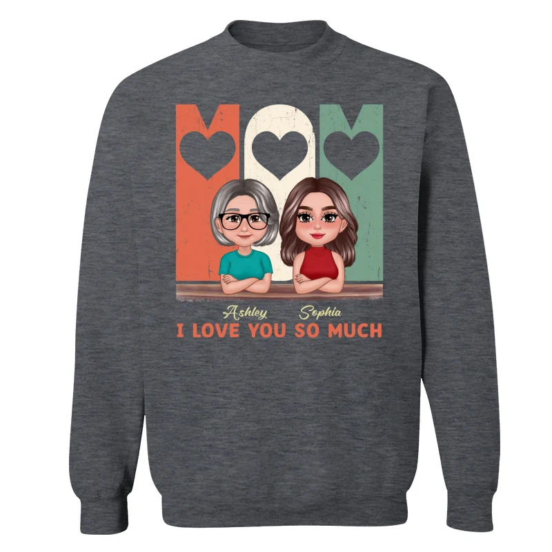 Pretty Doll Mom Daughters Retro Personalized Shirt - Image 16